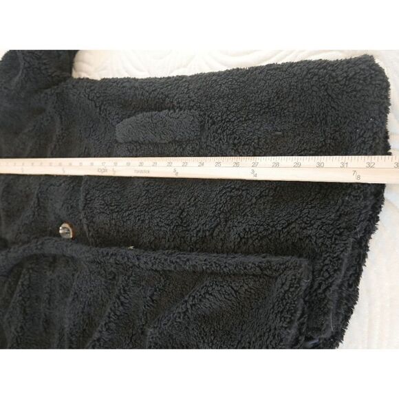 Romantic Hut Black Teddy Jacket L - Picture 6 of 9